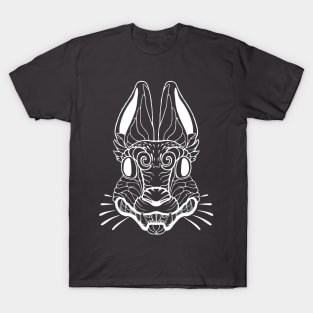 Hare mask white T-Shirt